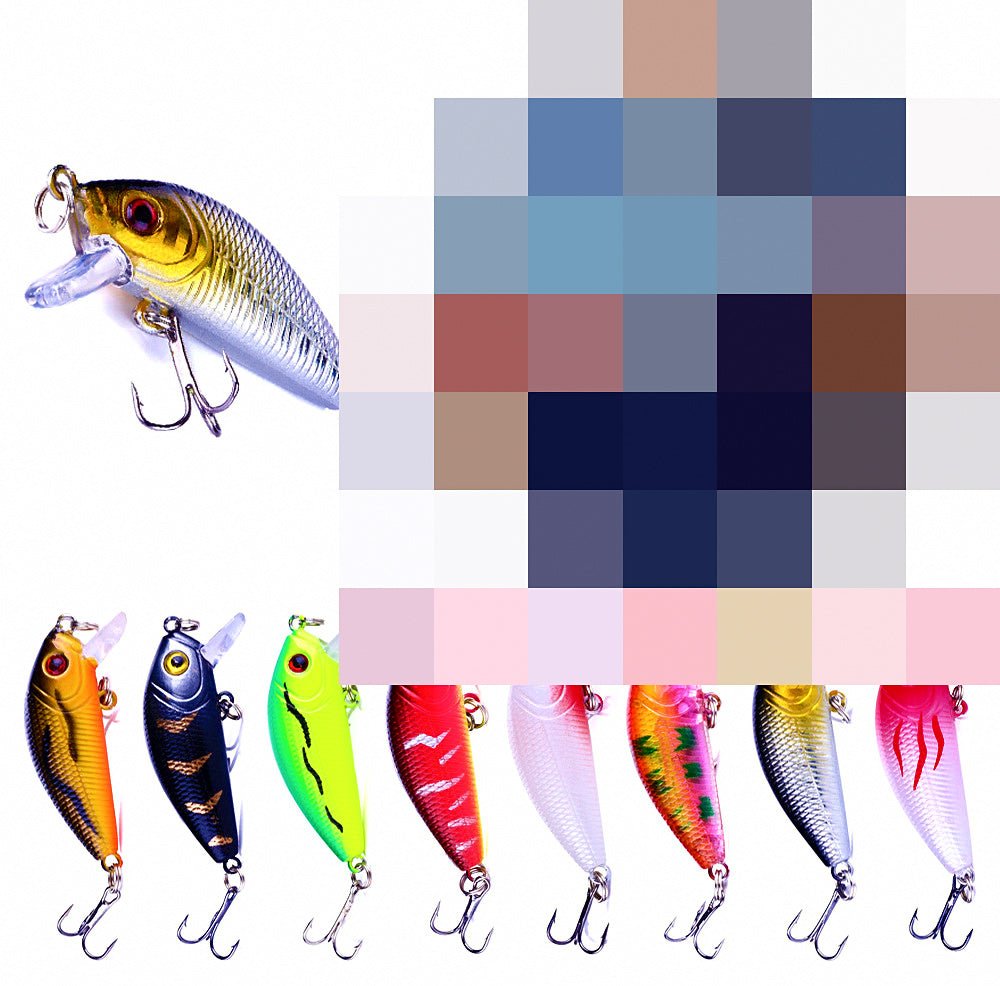 Floating Micro Minnow Lure, 5 cm (2 in), 3.6 g (0.13 oz) – product photo