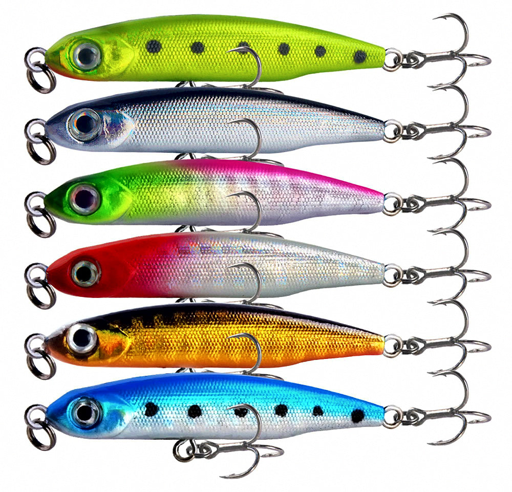 Micro Sinking Pencil Lure, 5.3 cm (2.1 in), 3 g (0.11 oz) – product photo