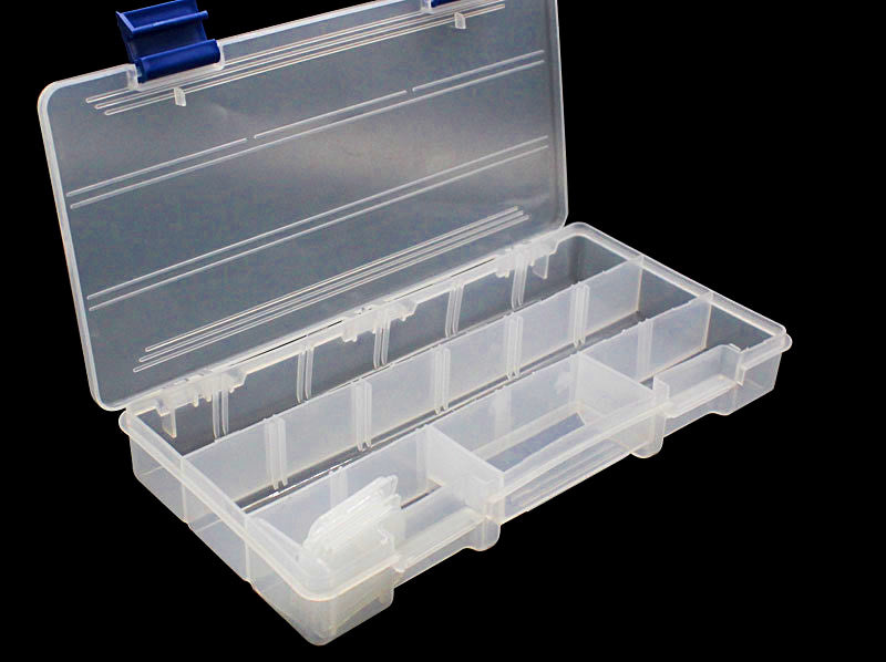 15-Compartment Tackle Box Tray with Removable Dividers – product photo