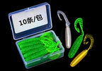 Curly Tail Grub Soft Bait, PVC, Texas Rig, Multiple Colors – product photo