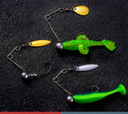 Spinner Blade Lure with Lead Jig Head, Willow or Teardrop – product photo
