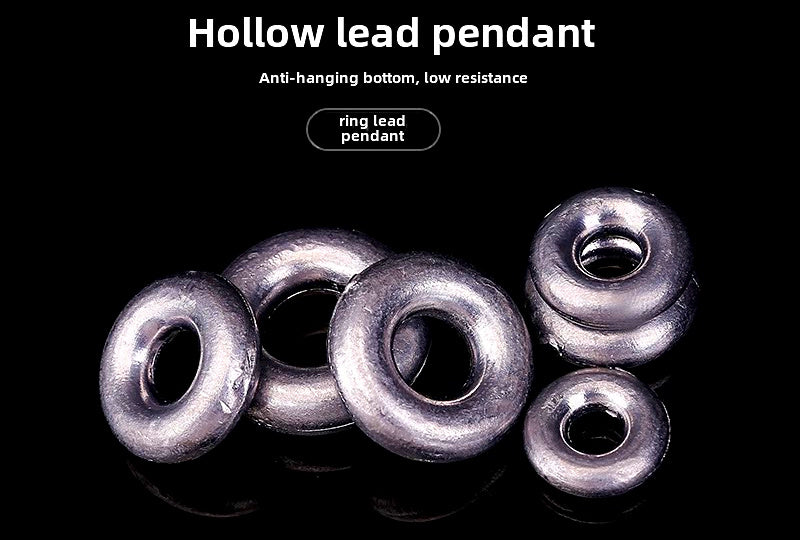 Lead Ring Sinkers, 0.7–3.5 oz (20–100 g) – product photo