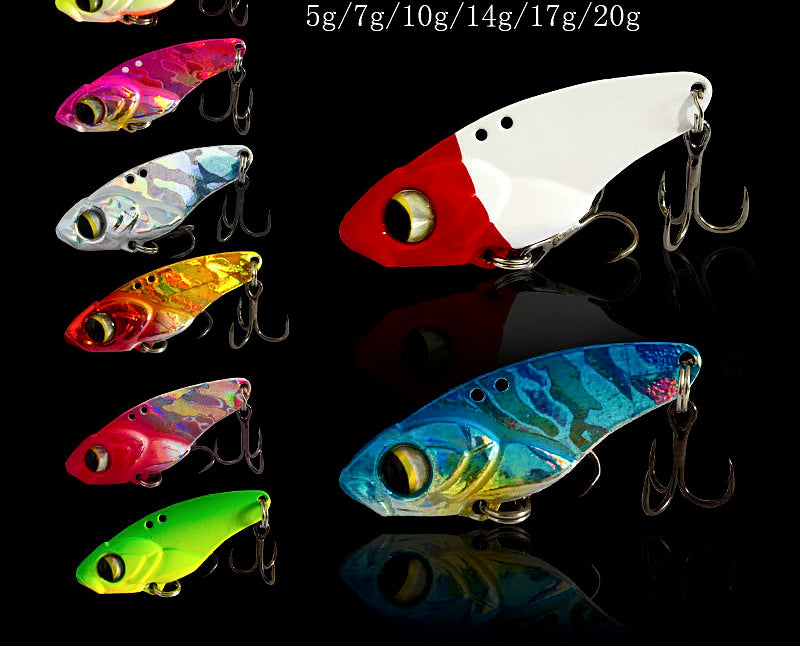 VIB Lipless Vibration Blade Bait, 5–20 g (0.18–0.71 oz) – product photo