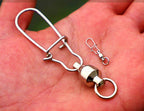 Stainless Bearing Swivel with Snap, 10 per Box, Sizes 0–8 – product photo