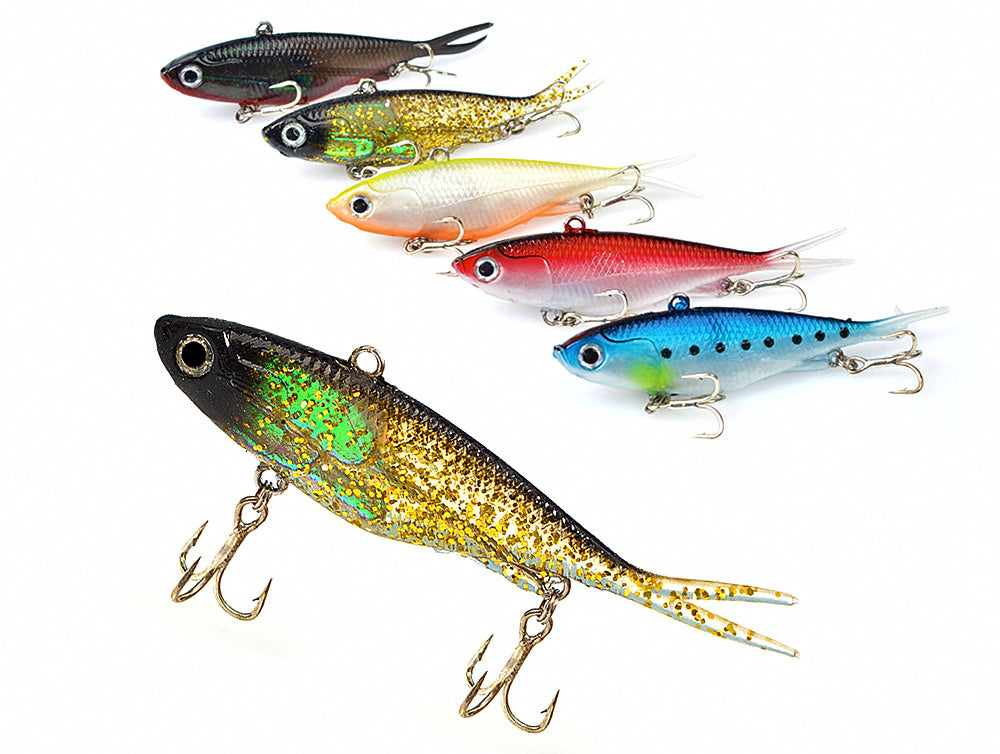 Forked Tail Soft Swimbait w/ Lead Head, 120 mm 36 g (1.3 oz) – product photo