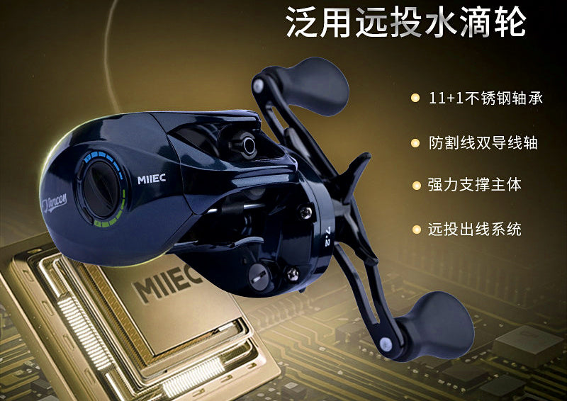Long-Cast Round Baitcasting Reel for Saltwater – product photo