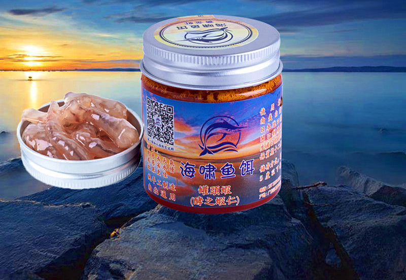 Canned Shrimp Bait for Saltwater Bottom Fishing – product photo