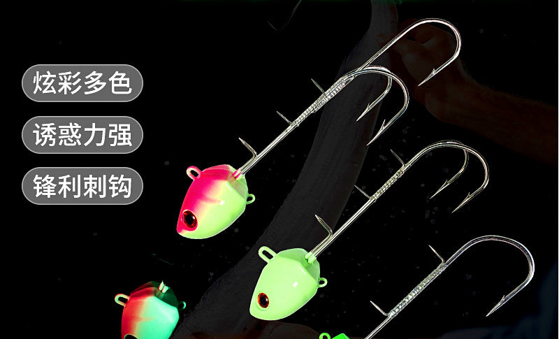 Glow Cutlassfish Jig with Hook, 30–260 g (1.1–9.2 oz) – product photo