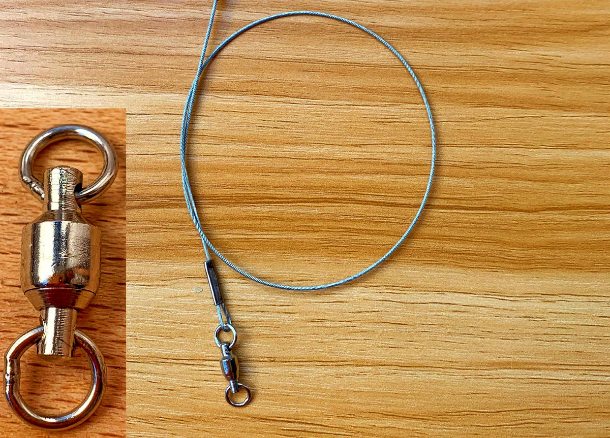 Stainless Steel Wire Leader, 0.7 mm, 15–30 cm (6–12 in) – product photo