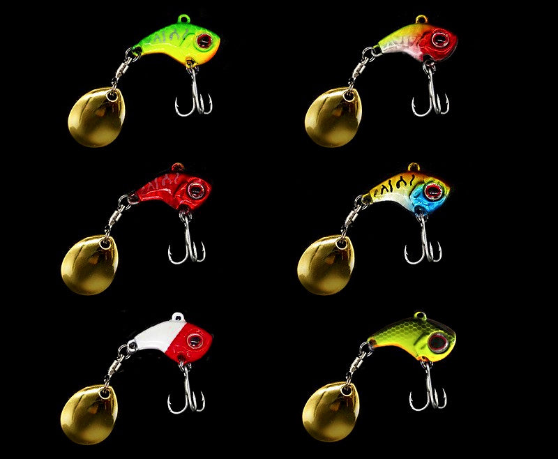 Metal VIB Blade Bait with Spinner Blade, 9–22 g (0.3–0.8 oz) – product photo