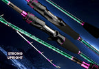 Squid Fishing Rod, 1.68 m (5.5 ft), 2-Piece Carbon, Fast Action – product photo