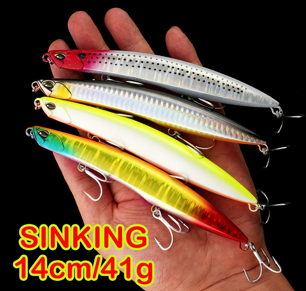 Sinking Pencil Lure, 14 cm (5.5 in), 41 g (1.4 oz) – product photo