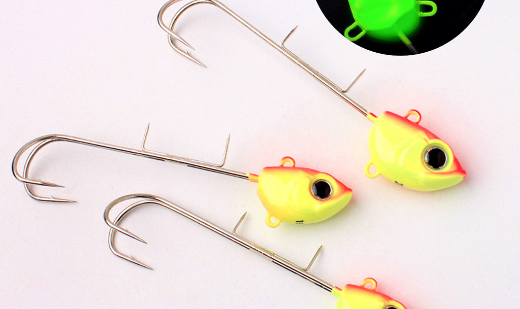 Glow Single Hook Jig for Cutlassfish, 40/60/80 g (1.4/2.1/2.8 oz) – product photo