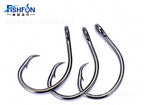 Black Nickel Barbed Saltwater Hooks, Sizes 3/0–14/0 – product photo