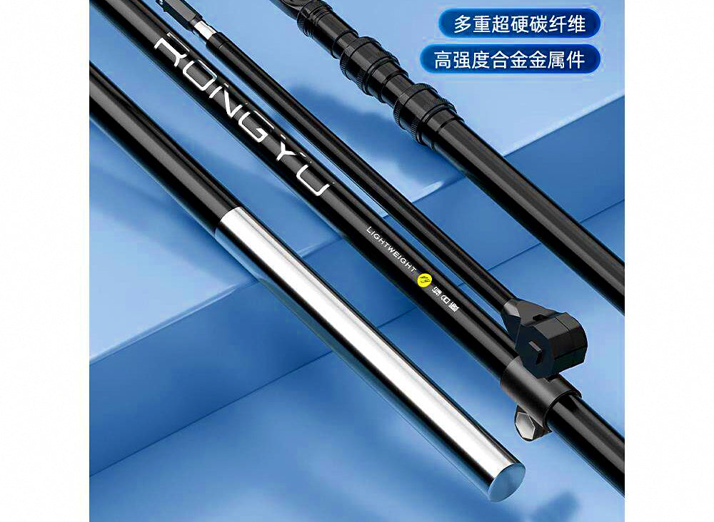 Tripod Fishing Rod Holder Stand, 1.1–3 m (3.6–9.8 ft) – product photo