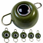 Round Head Jig Heads, 3.5–14 g (1/8–1/2 oz), 3-Pack