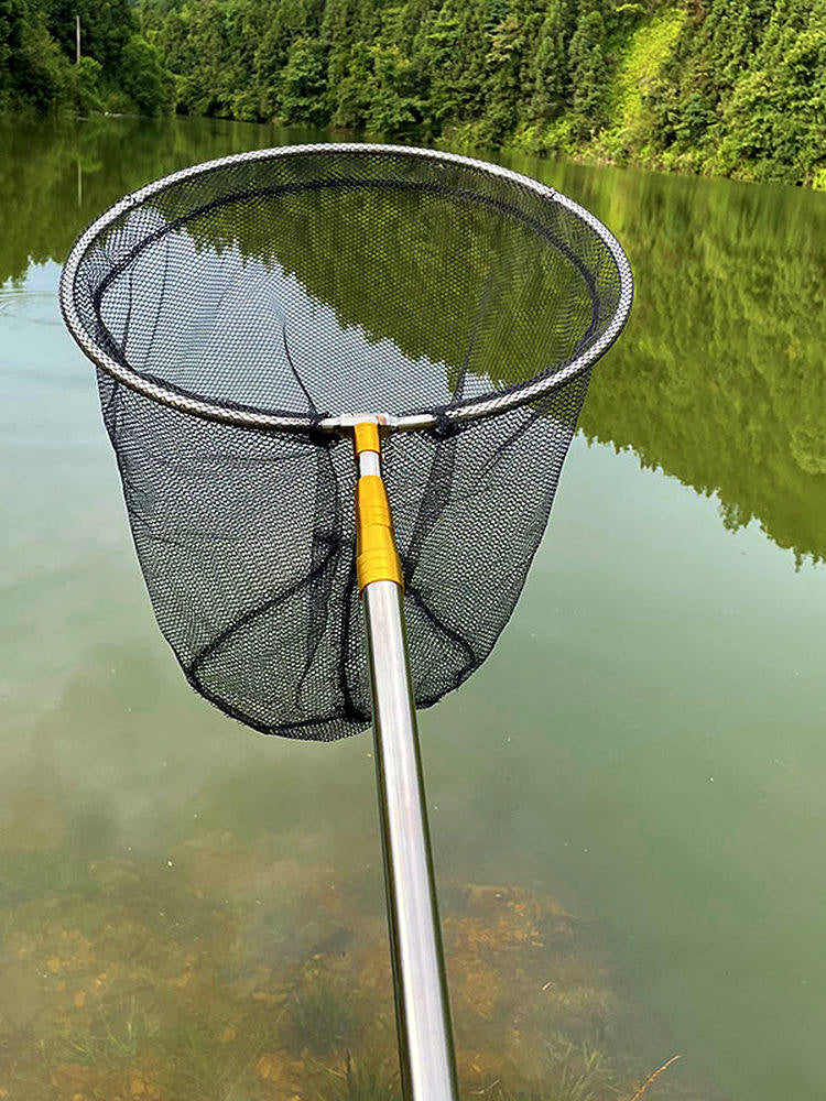 Telescopic Landing Net, Stainless Pole, 180–600 cm (6–20 ft) – product photo
