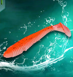 Micro Ribbed T-Tail Soft Bait, 3.5–4.5 cm (1.4–1.8 in) – product photo