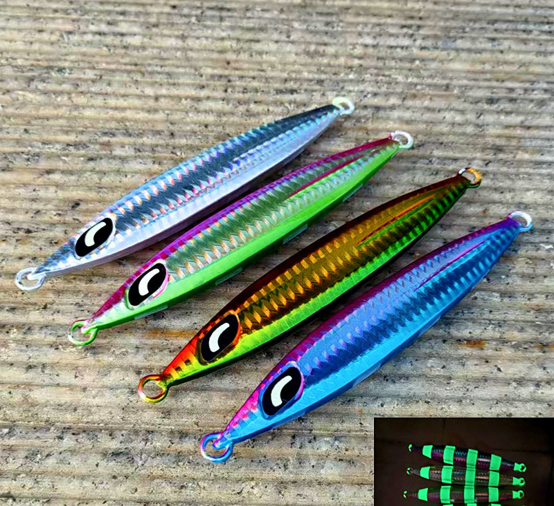 Glow Stripe Casting Jig, 130–180 g (4.6–6.3 oz) – product photo