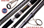 XXXH 2-Piece Carbon Lure Rod, 2.58–3.3 m (8.5–10.8 ft) – product photo