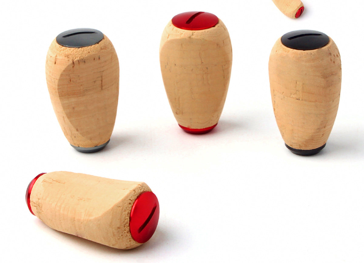 Flat Cork Reel Handle Knob for Baitcasting Reels, DIY Upgrade – product photo