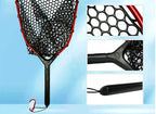 Aluminum Frame Landing Net with Silicone Mesh, Fly & Lure – product photo