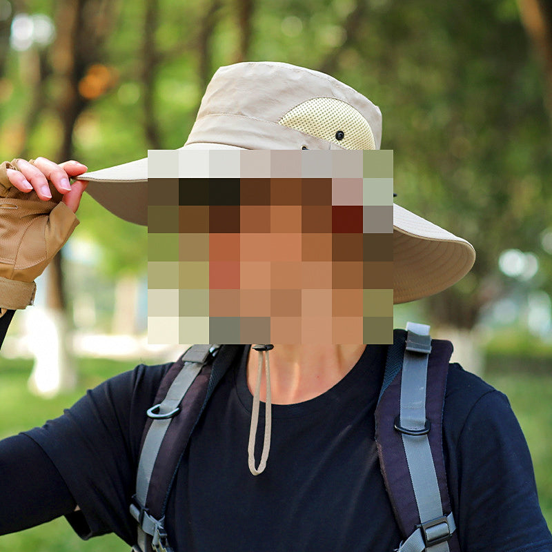 Wide Brim Sun Hat, UV Protection Fishing Hat – product photo