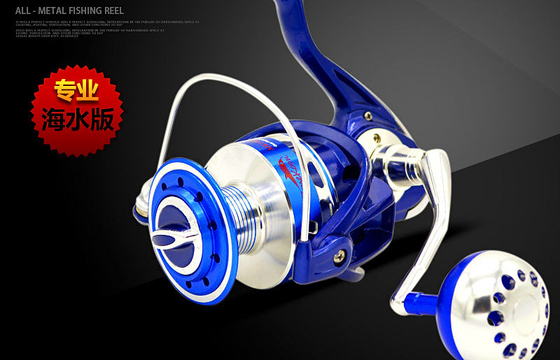 All-Metal Spinning Reel for Saltwater Slow Pitch, MK4000-MK10000 – product photo
