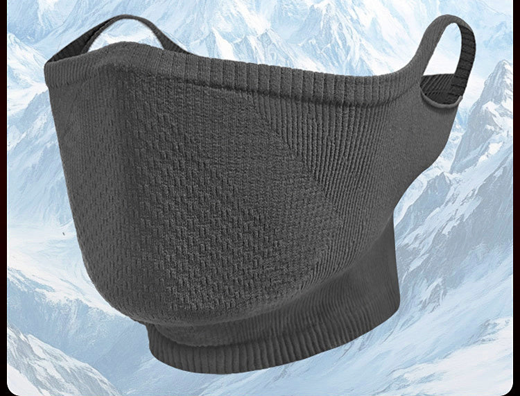 Ear-Loop Face Mask Neck Gaiter, Polyester, One Size – product photo