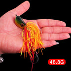 Lead Jig Head Lure, Triangle Head, 46.8 g (1.7 oz) – product photo