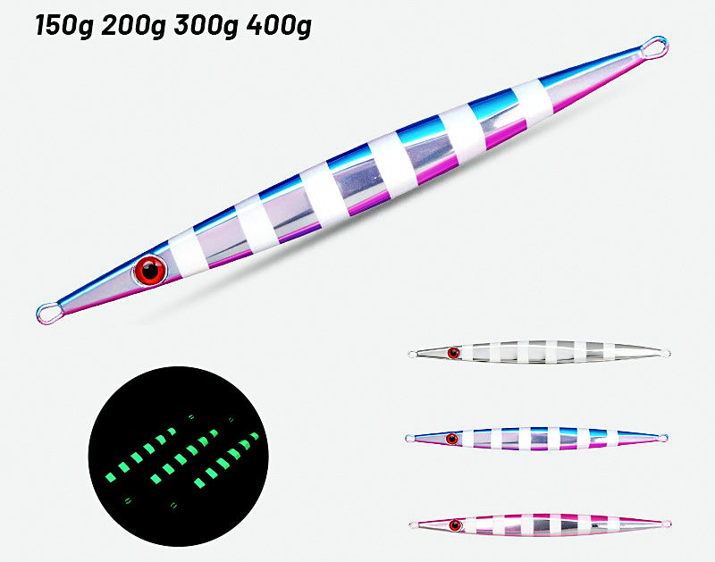 Slow Pitch Jig, Metal Jig, 150–400 g (5.3–14.1 oz) – product photo