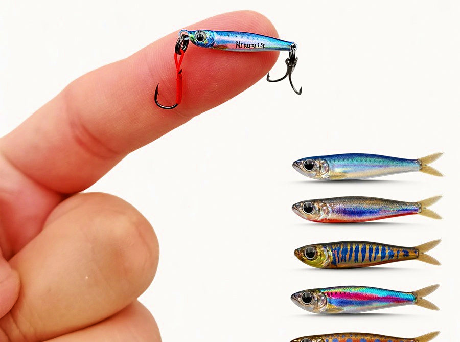 Micro Metal Jig Spoon, 1.5, 3 or 5 g (0.05–0.18 oz) – product photo