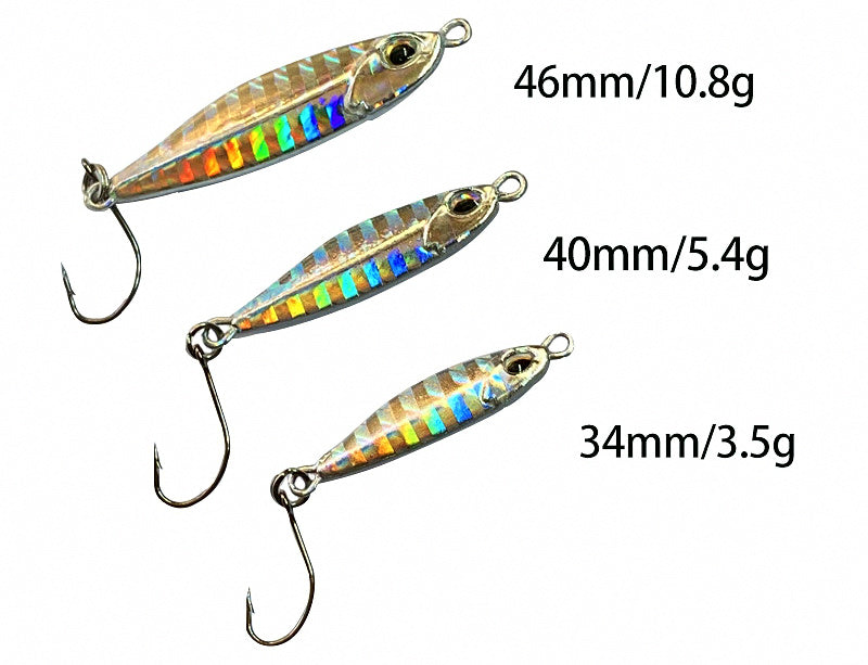 Mini Micro Metal Jig, 3.5–10.8 g (0.12–0.38 oz) – product photo