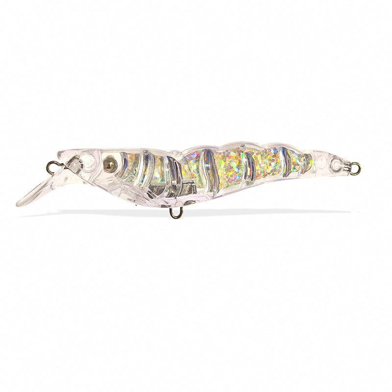 Clear Sinking Shrimp Lure Blank, 10 cm (3.9 in), 11.6 g (0.4 oz) – product photo