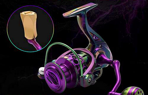 Sea Fishing Reel, Metal Handle, 10 Bearings, 1000–6000 Series – product photo