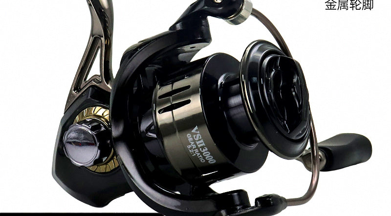 Metal Body Spinning Reel, Sizes 1000–8000 – product photo