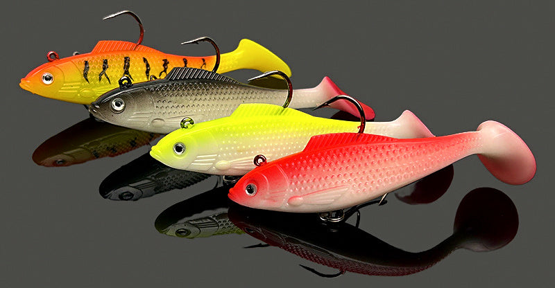 Weighted T-Tail Soft Swimbait, 10 cm 18 g (0.6 oz) – product photo