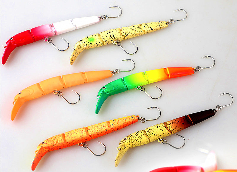 4-Section Jointed Sinking Minnow Lure, 8.8 cm (3.5 in), 5 g – product photo