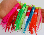 Octopus Squid Soft Lure with Double Hooks, Glow Colors – product photo
