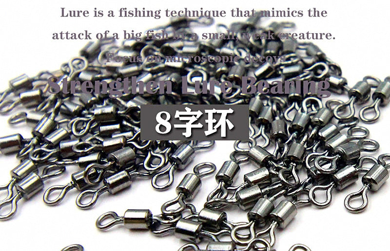 Figure-8 Ring Connectors, 50 Pack, Sizes 8–14 – product photo