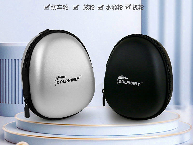 Hard Shell Reel Case, Spinning & Baitcasting Reel Bag – product photo