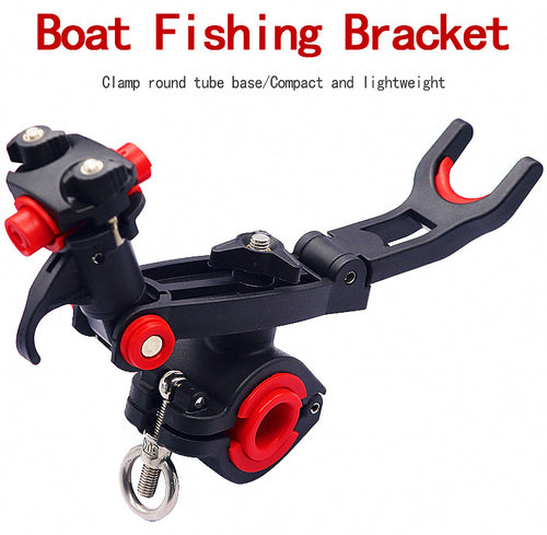 Clamp-On Boat Rod Holder, 360° Rotating Nylon – product photo
