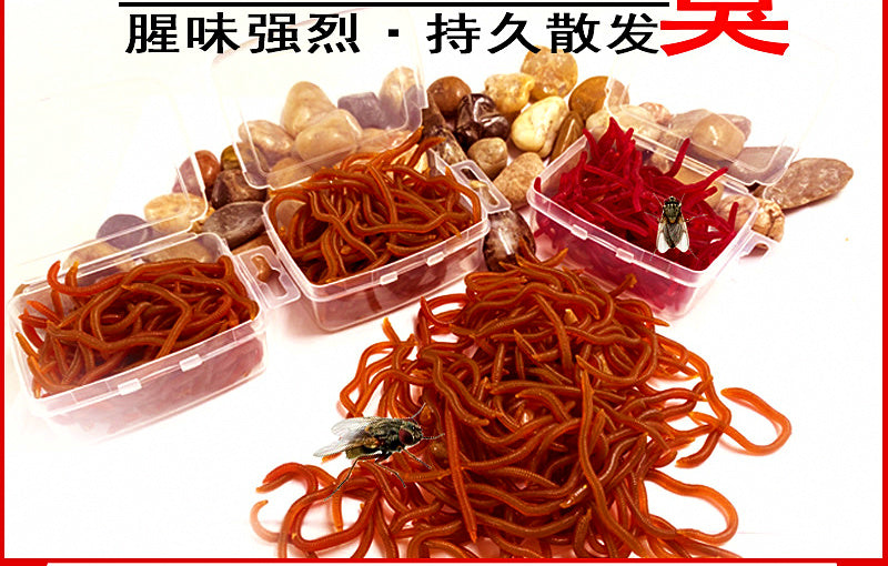 Realistic Earthworm Soft Bait, 3.8–8 cm (1.5–3.1 in) – product photo