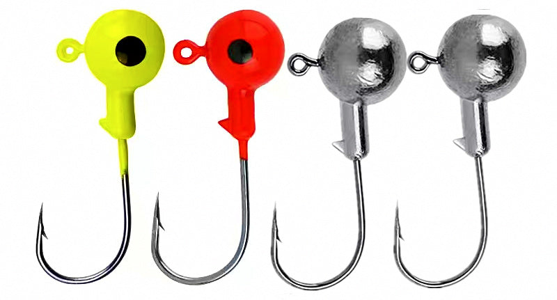 Barbed Jig Head Hooks for Soft Baits, 2–20 g (0.07–0.7 oz) – product photo