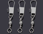 Stainless Steel Figure-8 Ring Connectors, 10-50 Pack – product photo