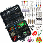 188-Piece Terminal Tackle Kit with Swivels, Hooks & Sinkers