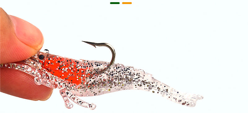 Weighted Soft Shrimp Lure, 3.8 g (0.13 oz), 6.5 cm (2.6 in) – product photo