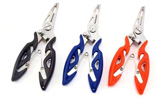 Stainless Steel Fishing Pliers with Braid Line Cutter – product photo