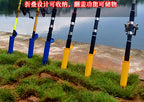 Stainless Steel Ground Spike Rod Holder, Yellow or Blue – product photo