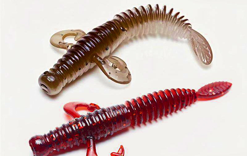 Soft Plastic Shrimp Lure, 6.5 cm & 7.5 cm (2.6 in & 3 in) – product photo